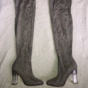 Thigh high boots